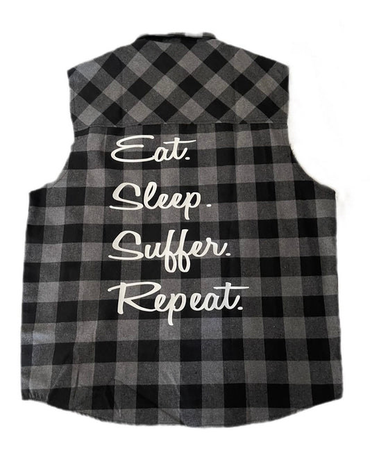 Custom Flannel - Sleeveless