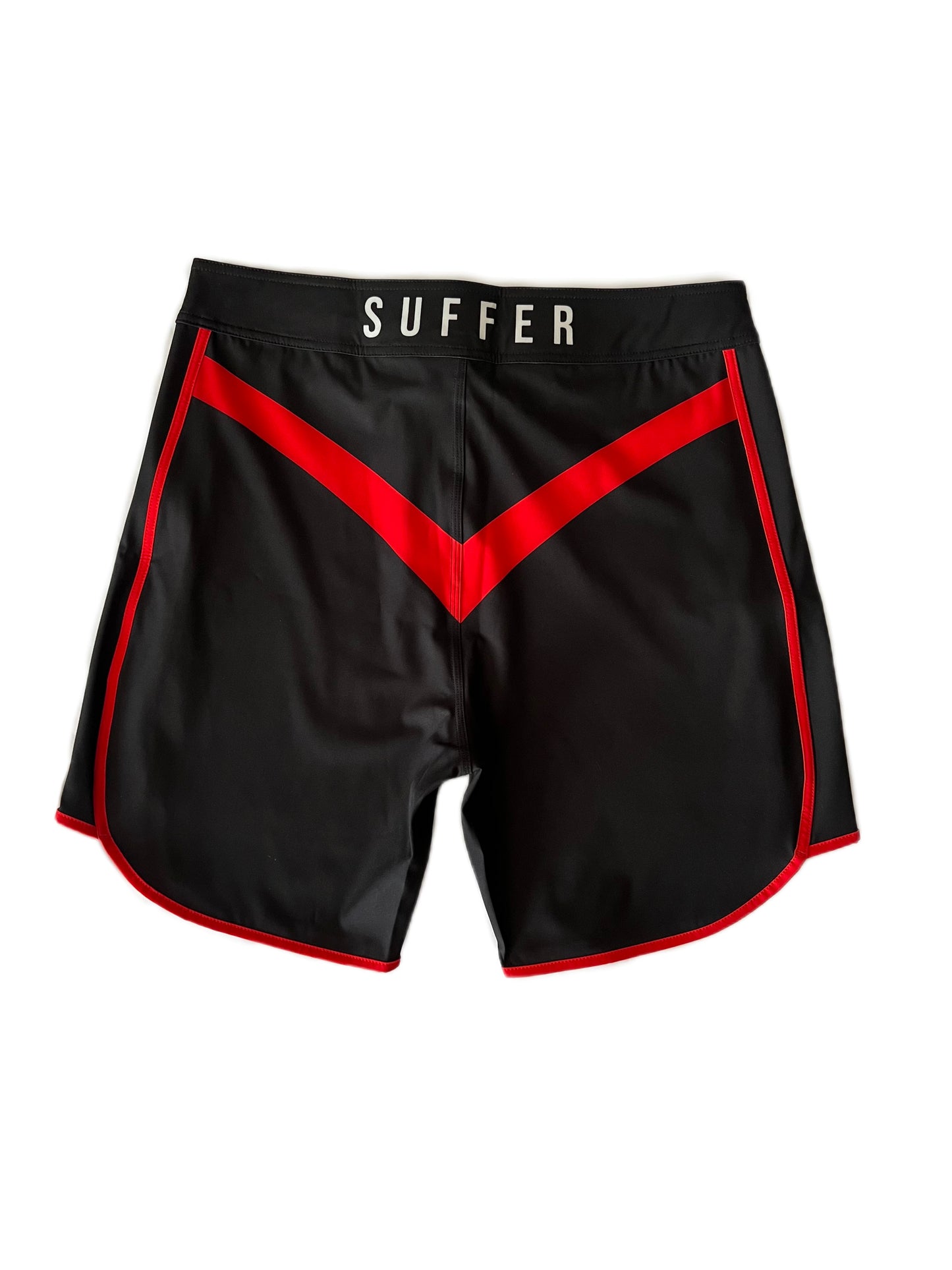 SUFFER Blk/Red MP Shorts 16”