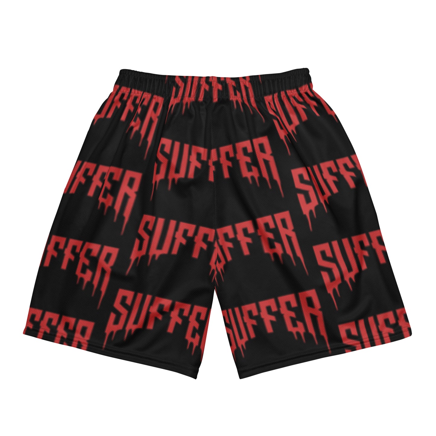 Suffer Red/Blk Mesh Shorts