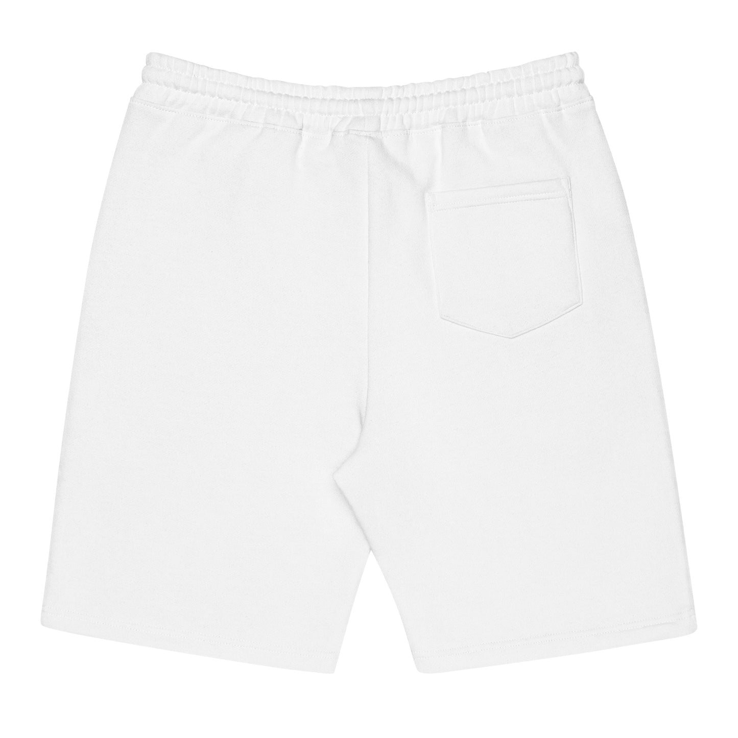 Signature Red Embroidered Fleece Shorts