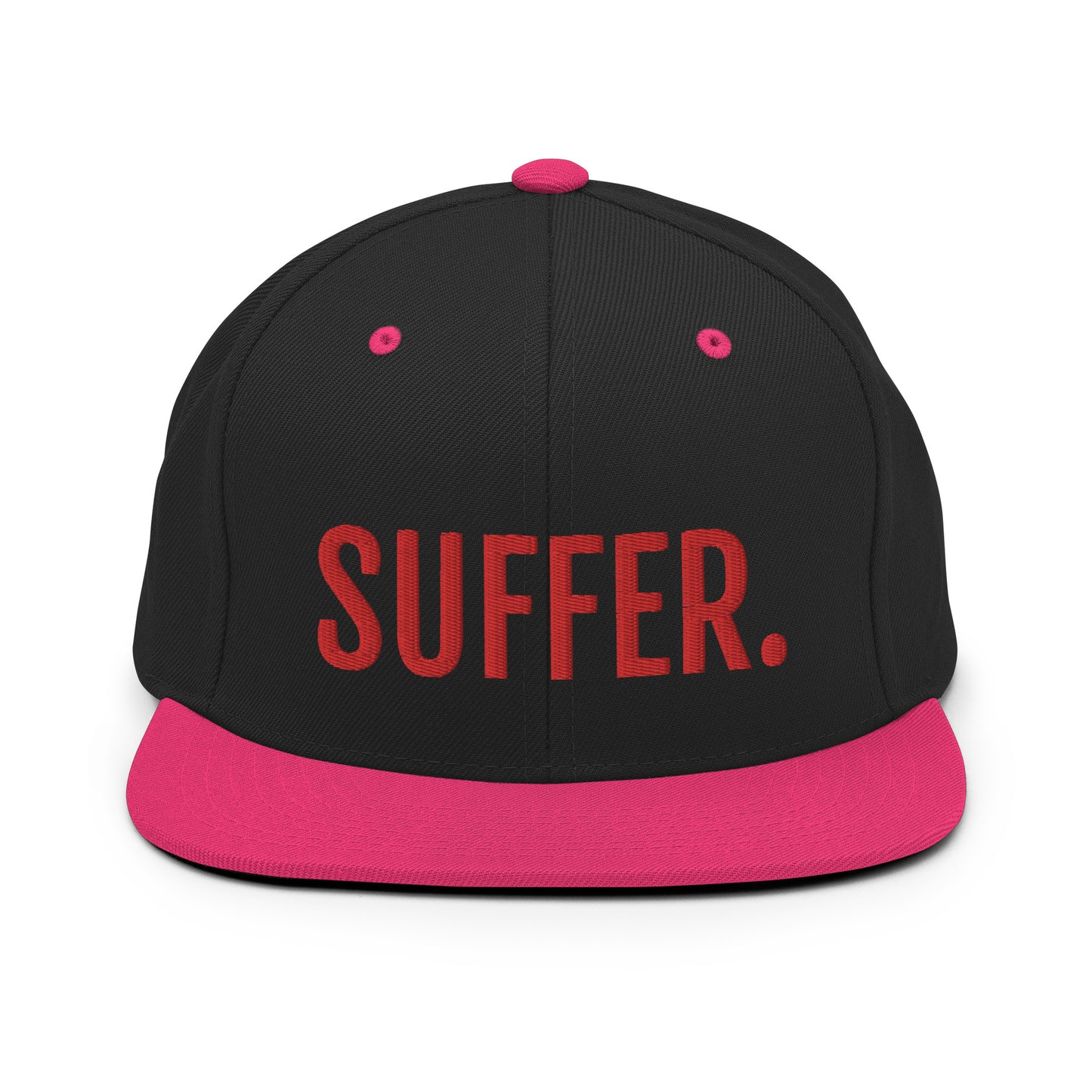 RED SUFFER. Snapback Hat