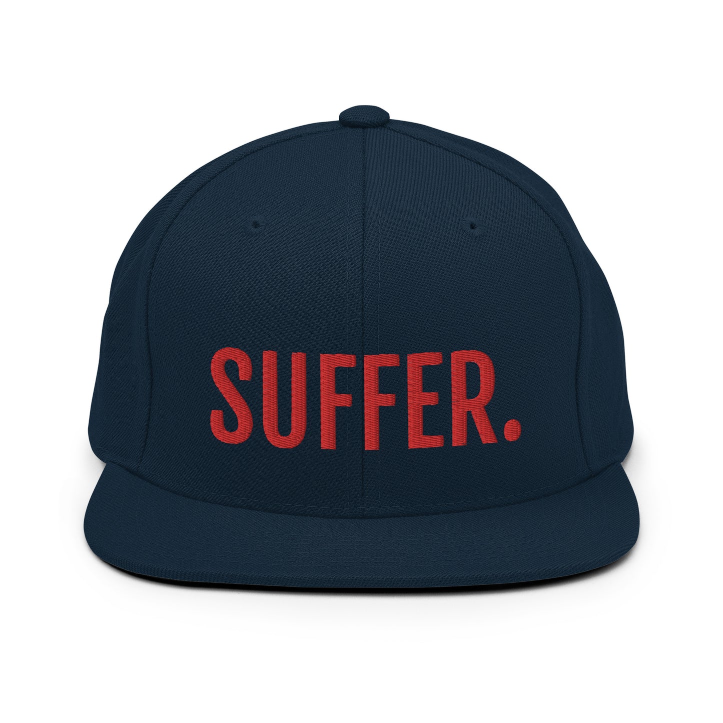 RED SUFFER. Snapback Hat