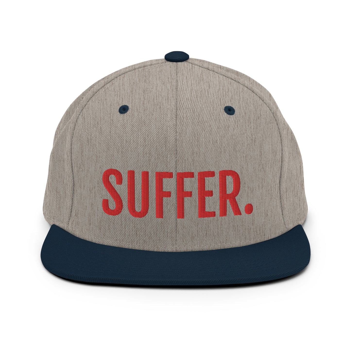 RED SUFFER. Snapback Hat
