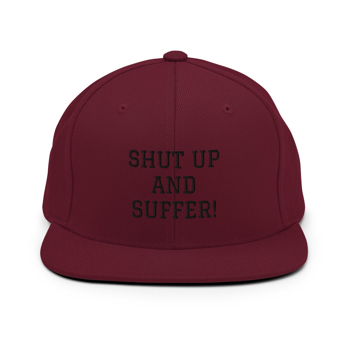 SUAS BLK Snapback Hat