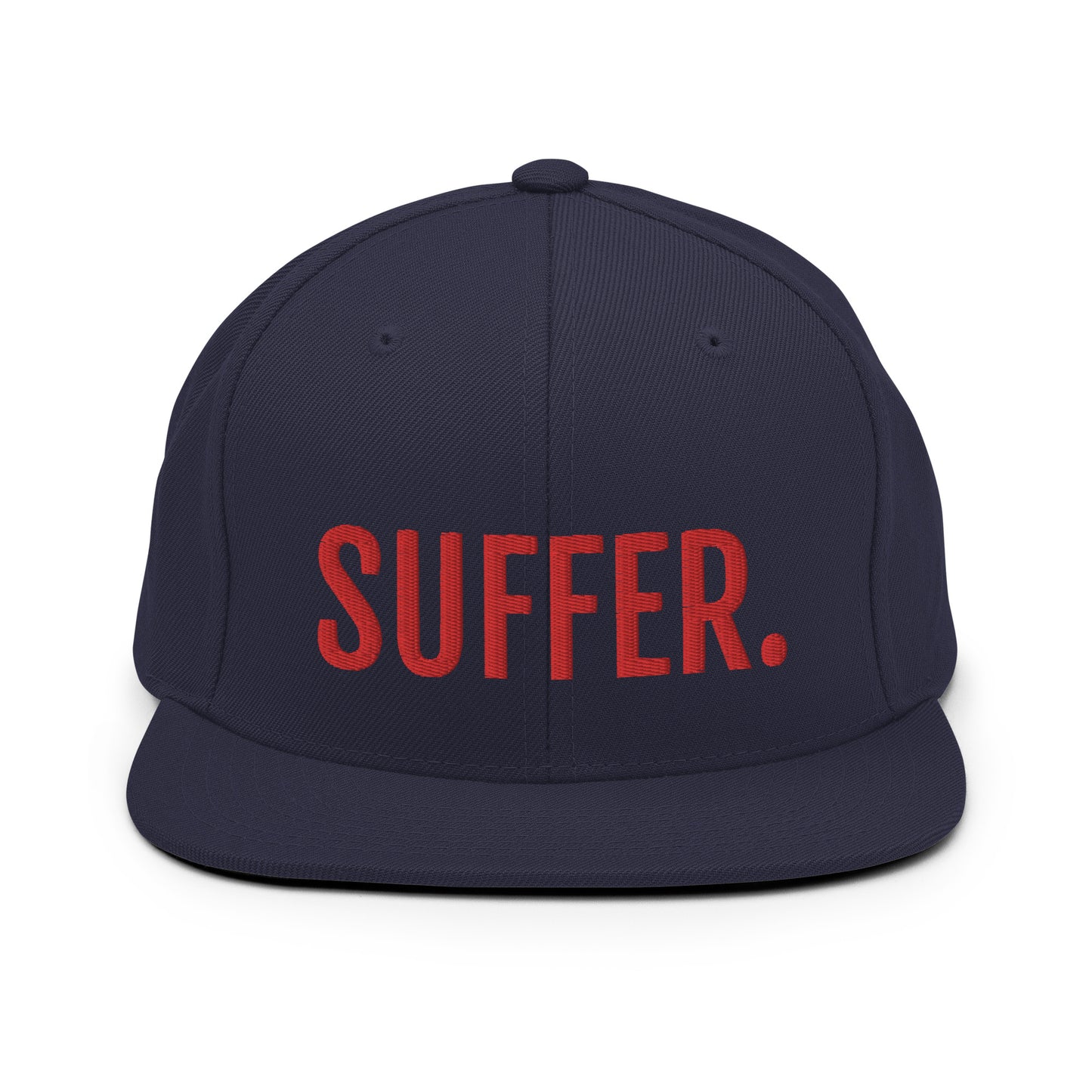 RED SUFFER. Snapback Hat