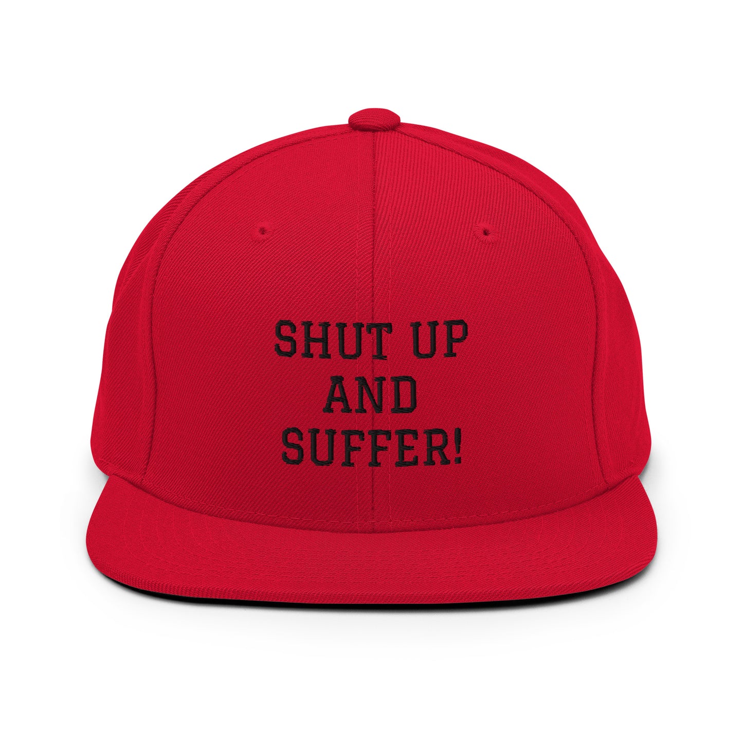SUAS BLK Snapback Hat