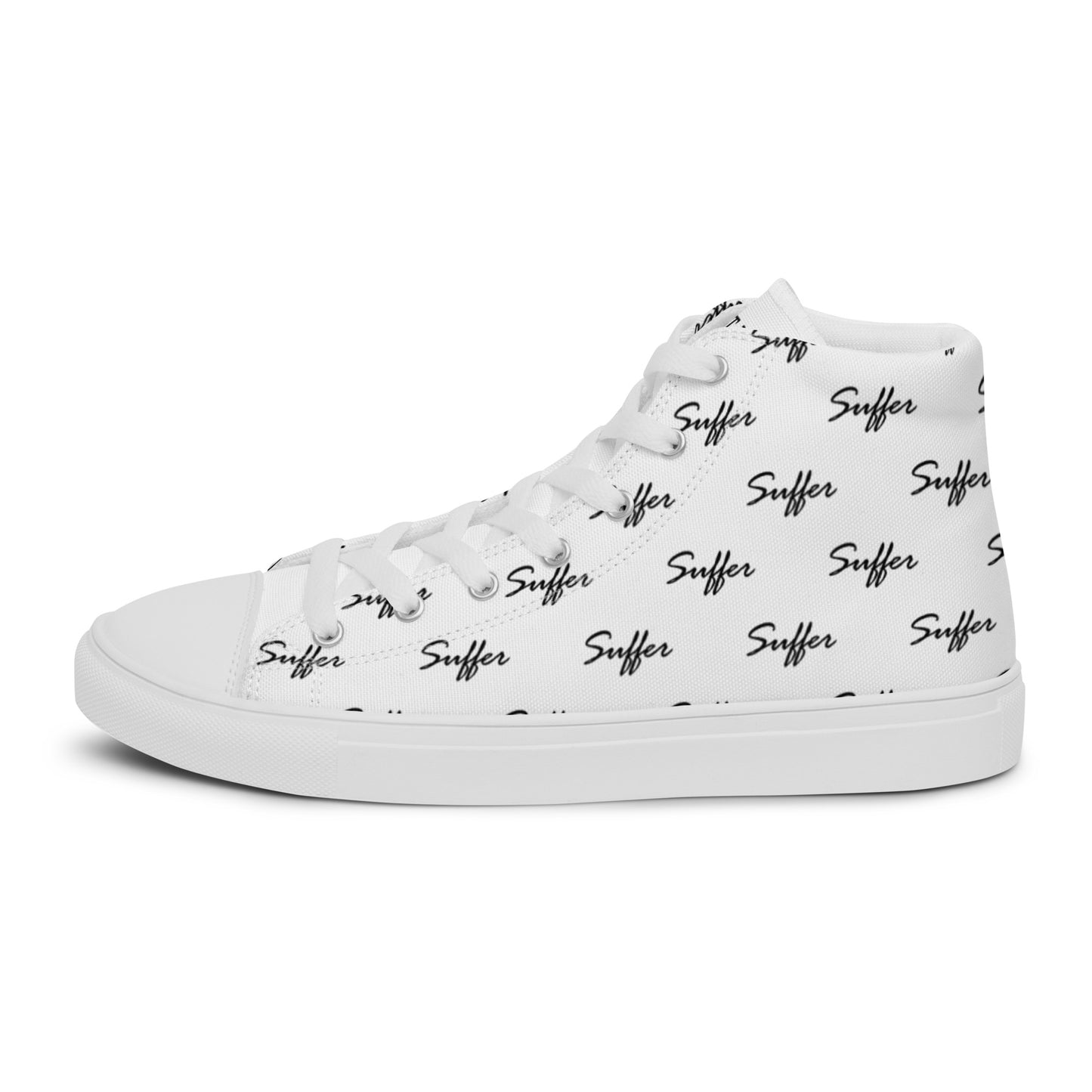 Men’s WhT/Blk Suffer Signature High Top