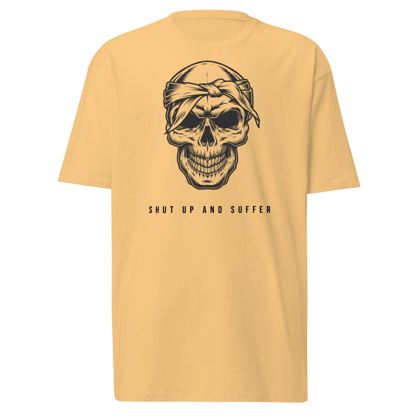 SUAS Thug Skull Premium Heavyweight Tee