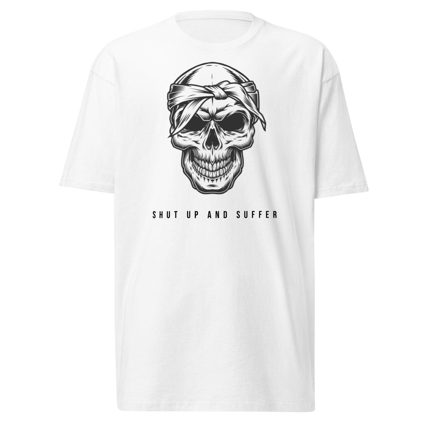 SUAS Thug Skull Premium Heavyweight Tee