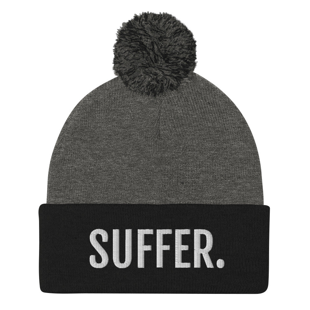 SUFFER. Pom-Pom Beanie