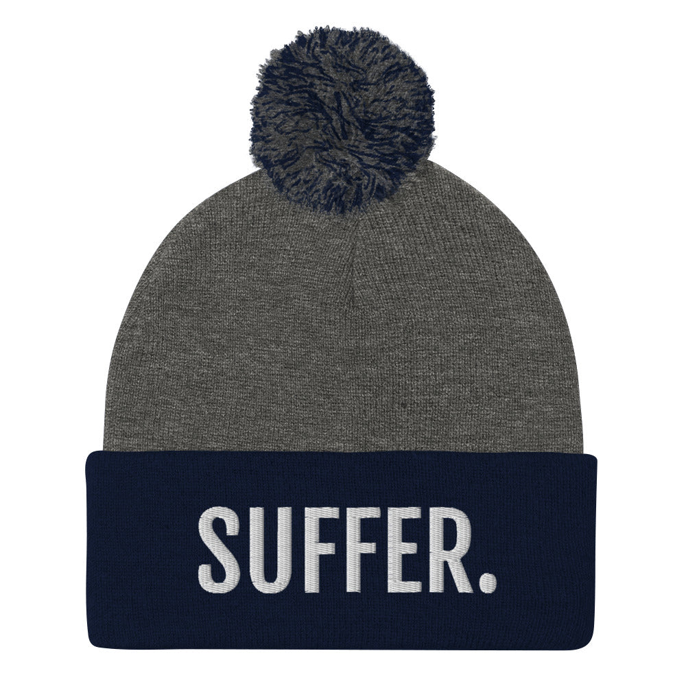 SUFFER. Pom-Pom Beanie