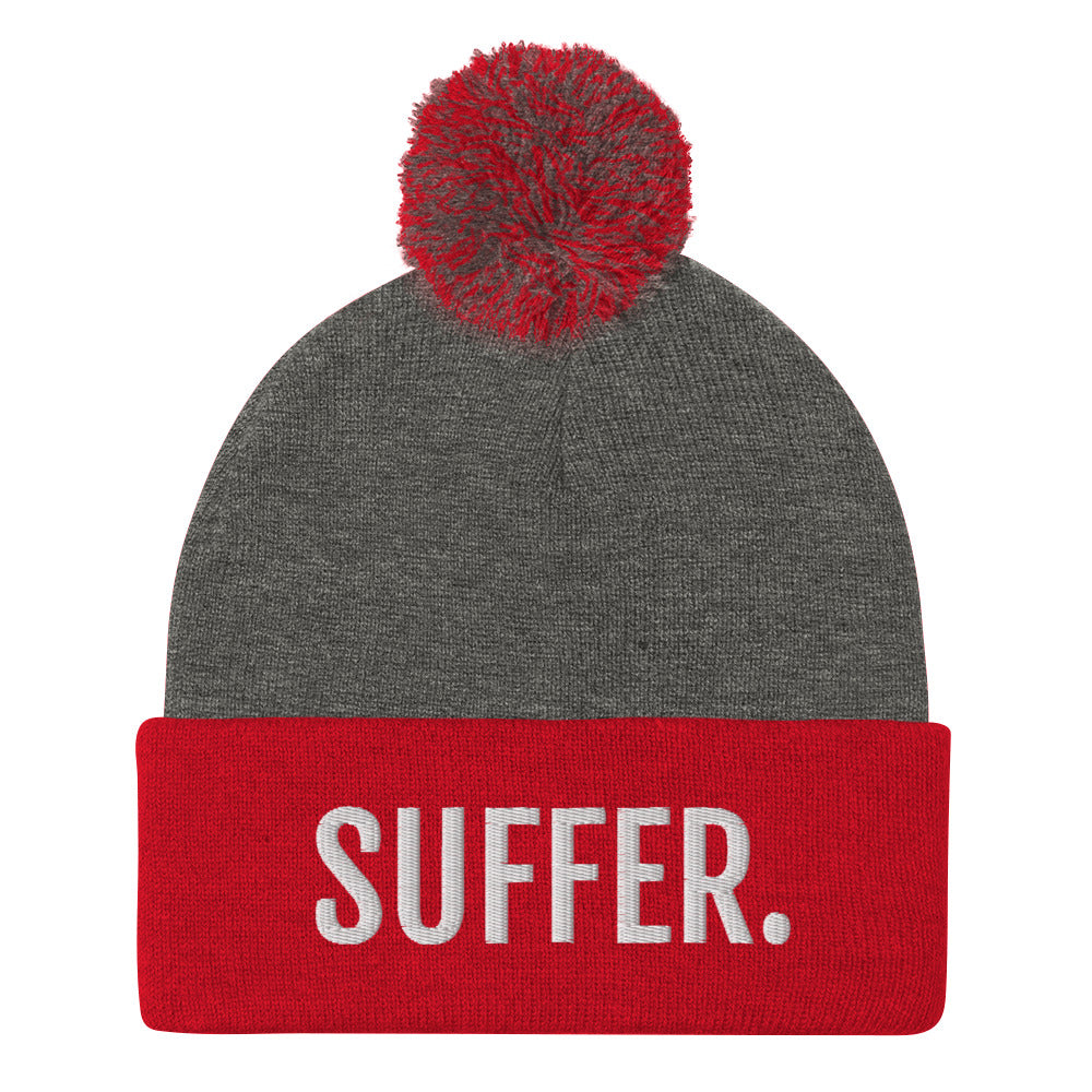 SUFFER. Pom-Pom Beanie
