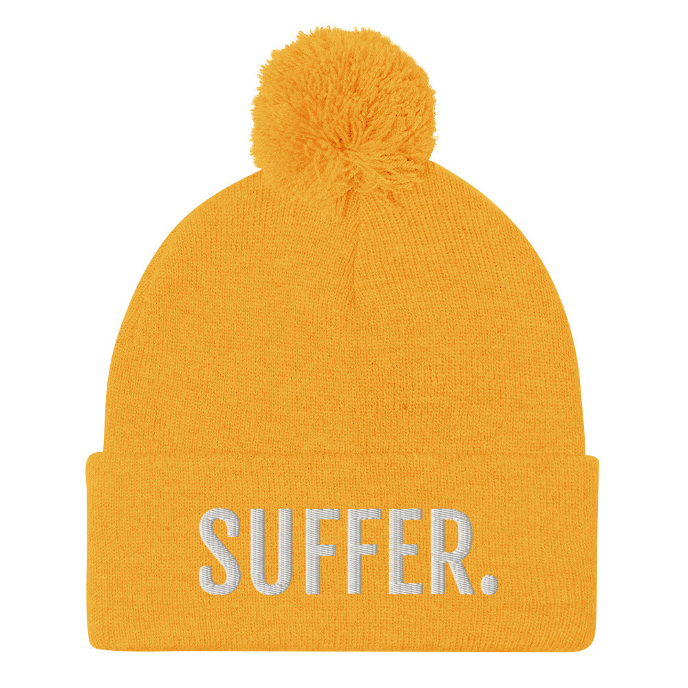 SUFFER. Pom-Pom Beanie