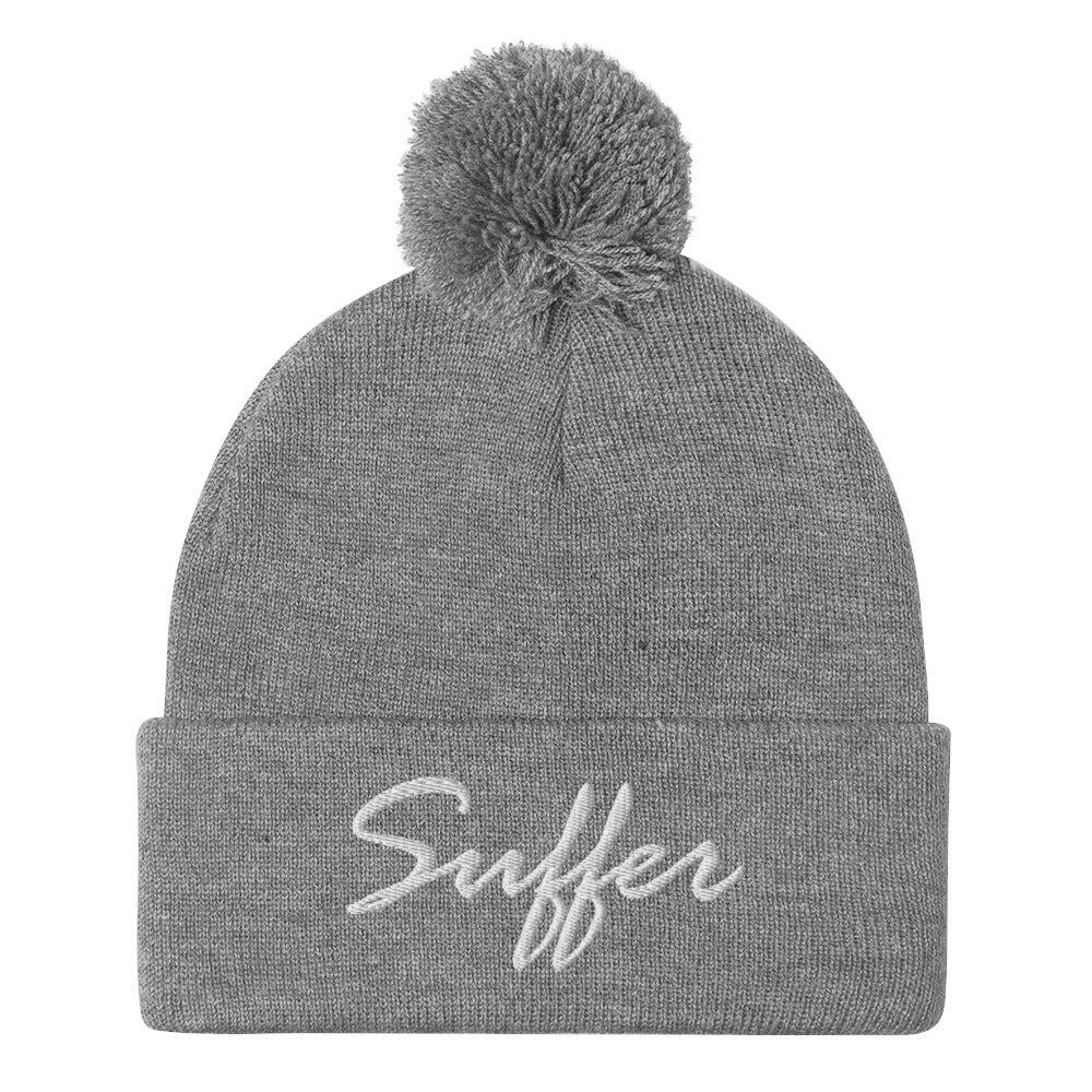 Suffer Signature Pom-Pom Beanie