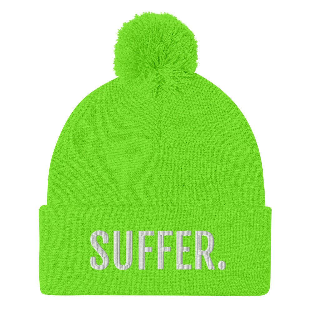 SUFFER. Pom-Pom Beanie