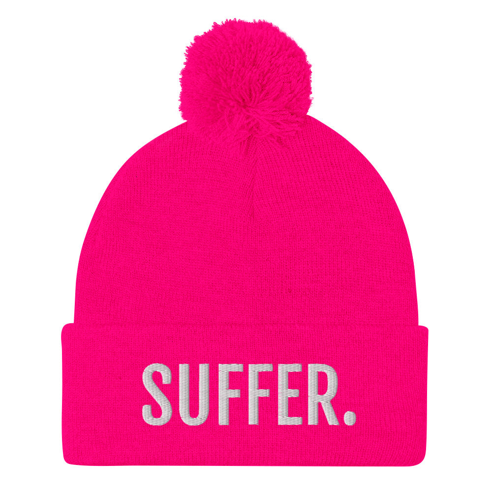 SUFFER. Pom-Pom Beanie