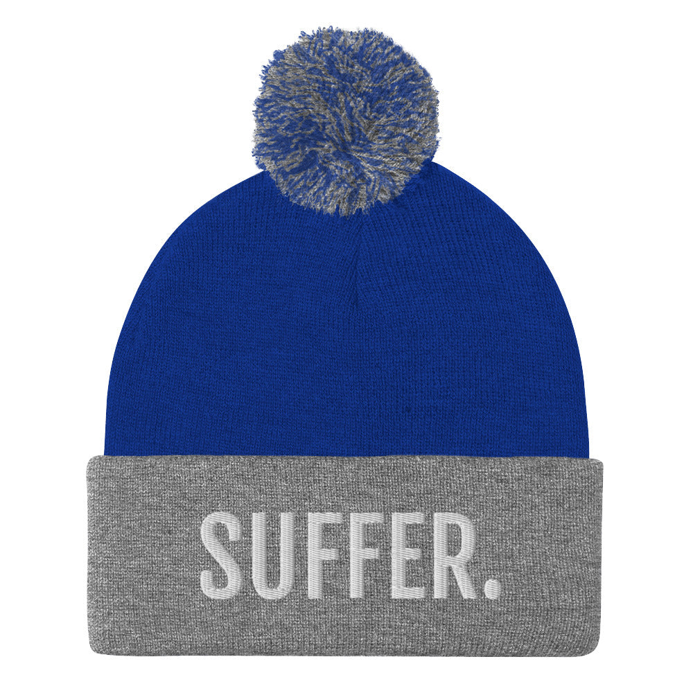 SUFFER. Pom-Pom Beanie