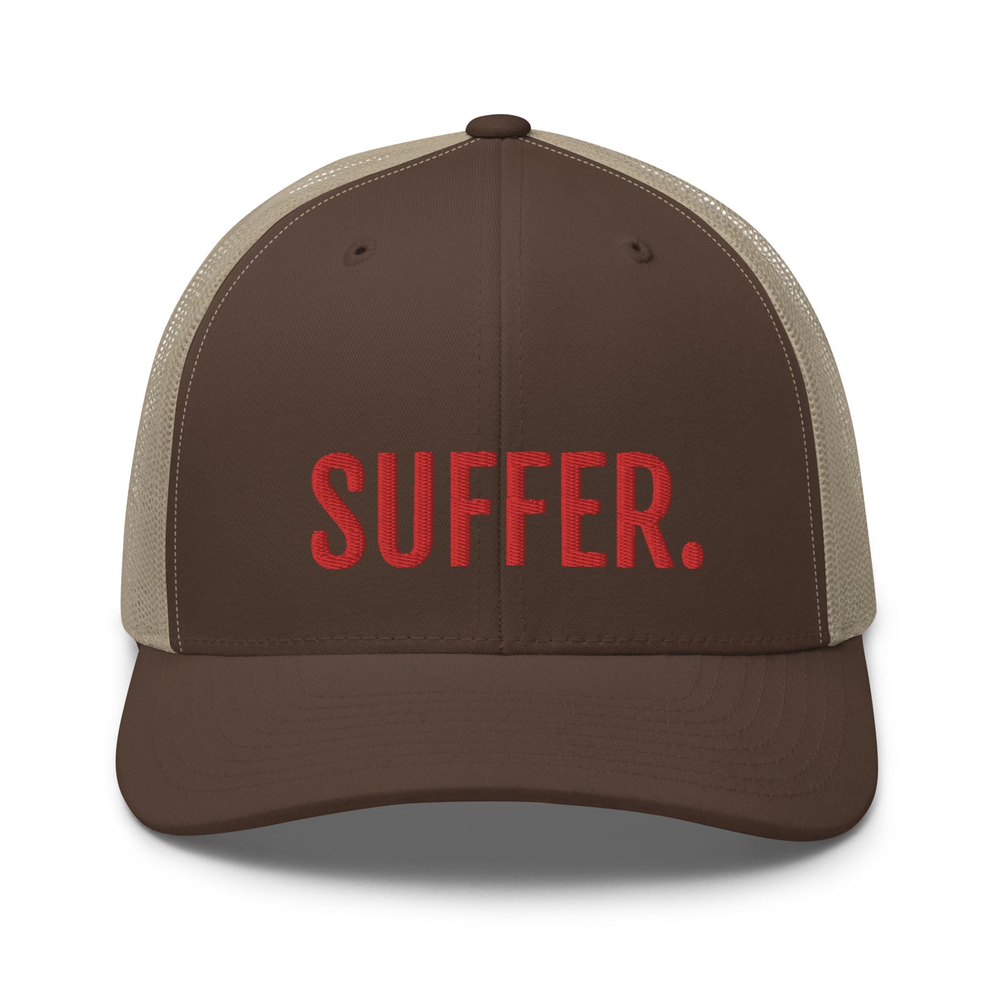 RED SUFFER. Trucker Cap