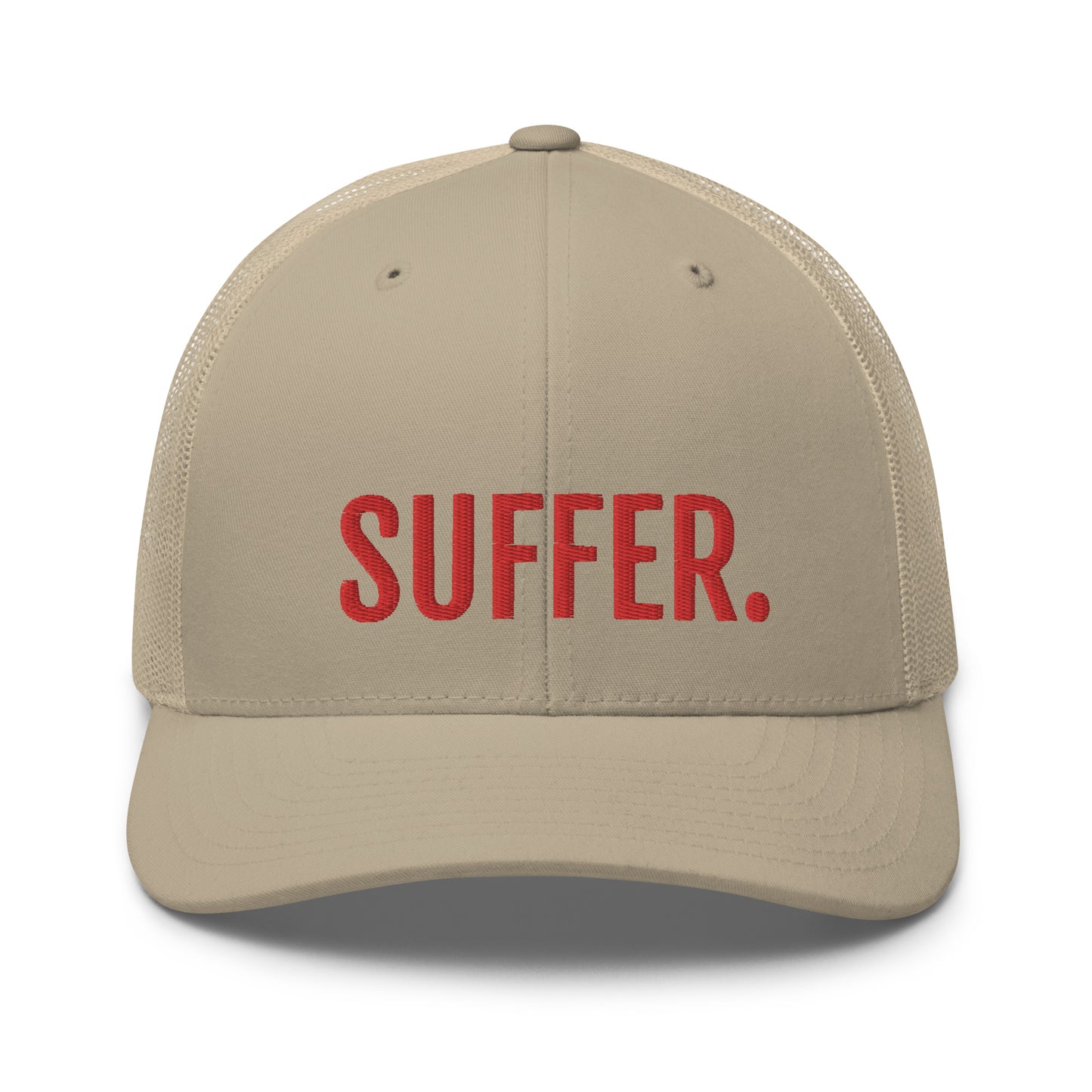 RED SUFFER. Trucker Cap