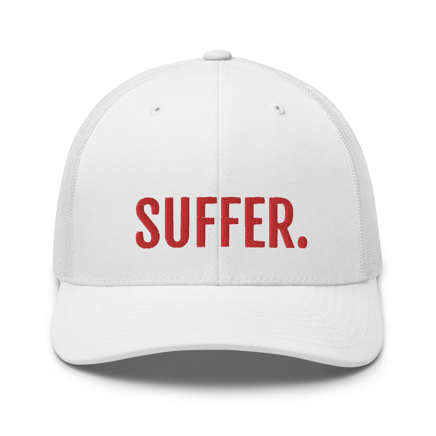 RED SUFFER. Trucker Cap