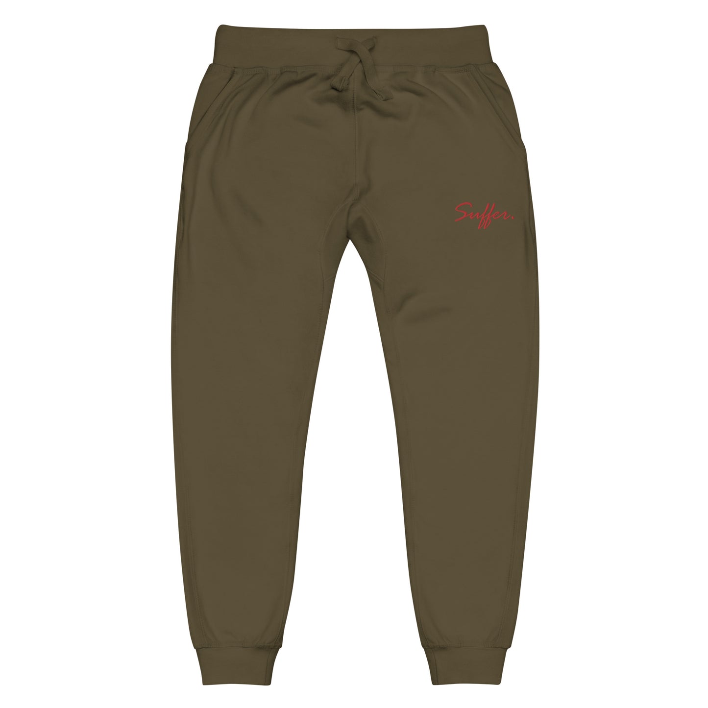 Signature RED Embroidered Joggers