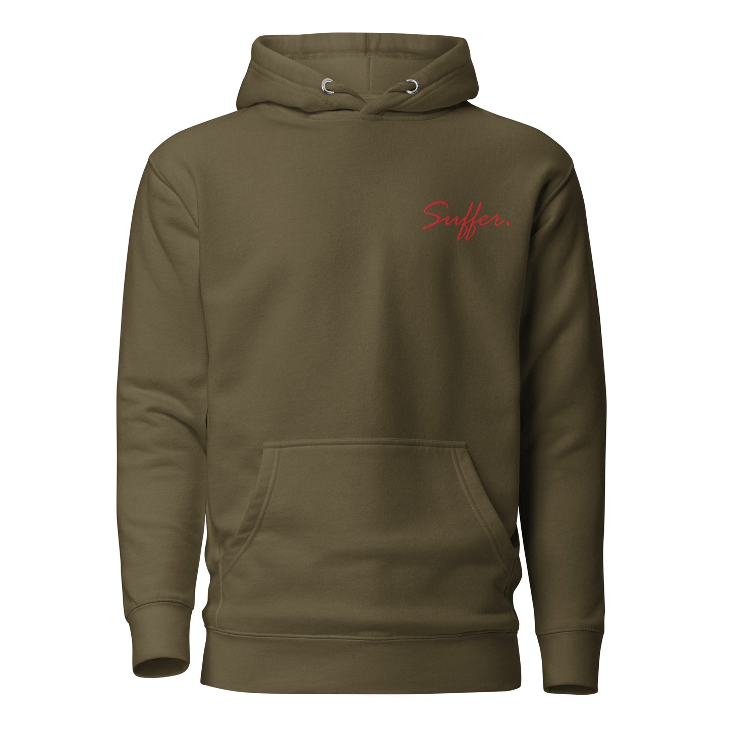 Signature RED Embroidered Hoodie