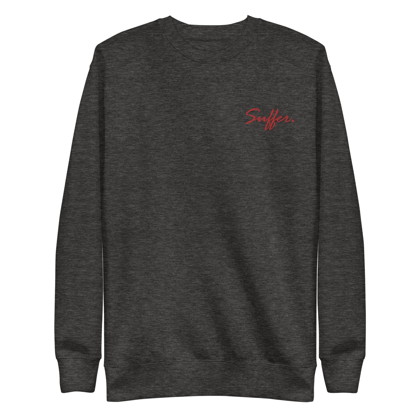 Signature RED Embroidered Sweatshirt