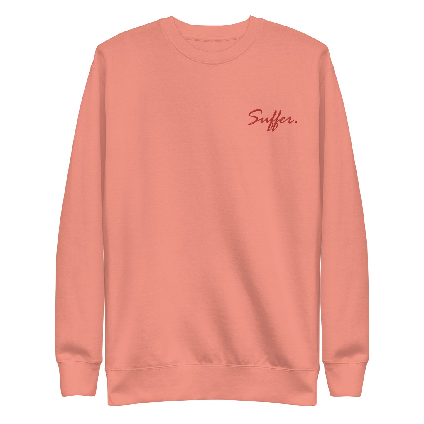 Signature RED Embroidered Sweatshirt