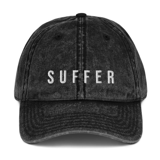 S U F F E R Vintage Cotton Twill Cap