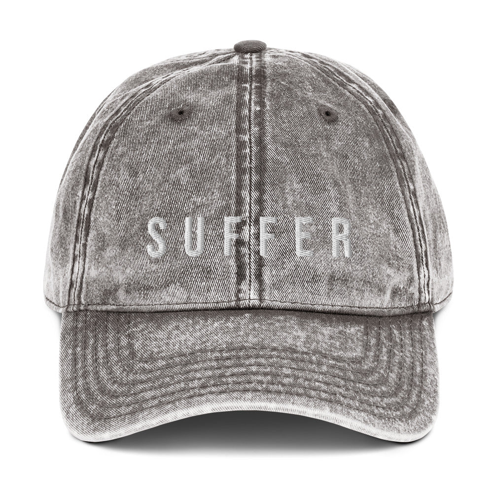 S U F F E R Vintage Cotton Twill Cap