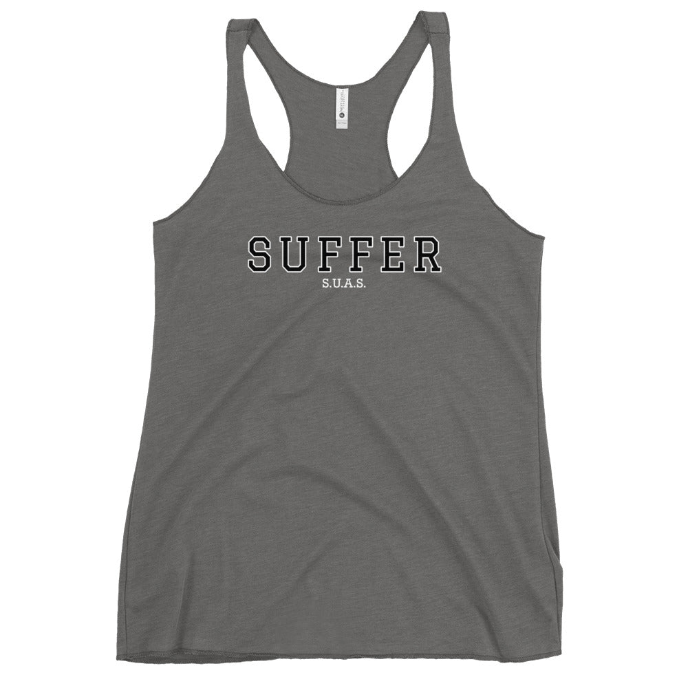 Women's Suffer University Racerback Tank