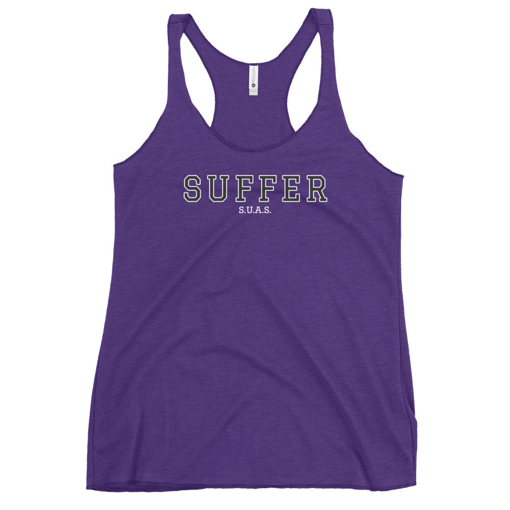 Women's Suffer University Racerback Tank
