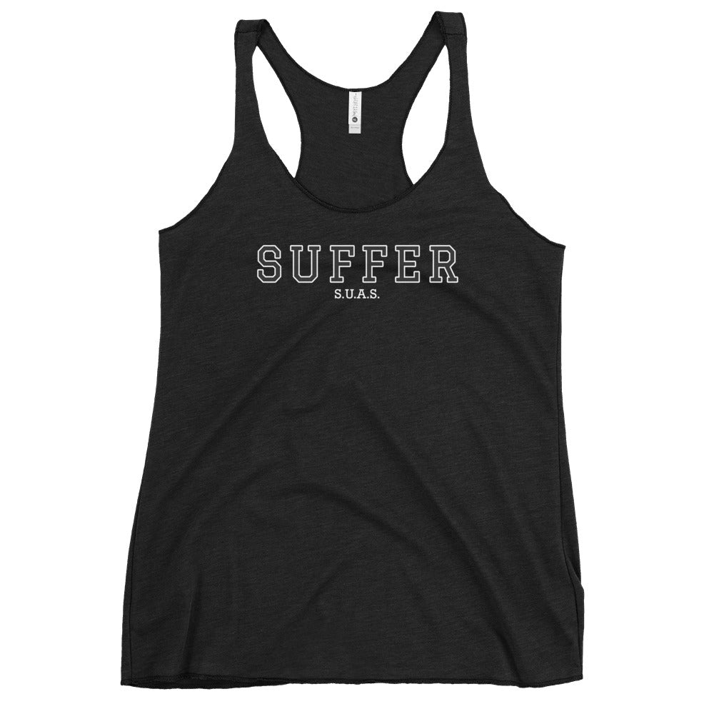Women's Suffer University Racerback Tank