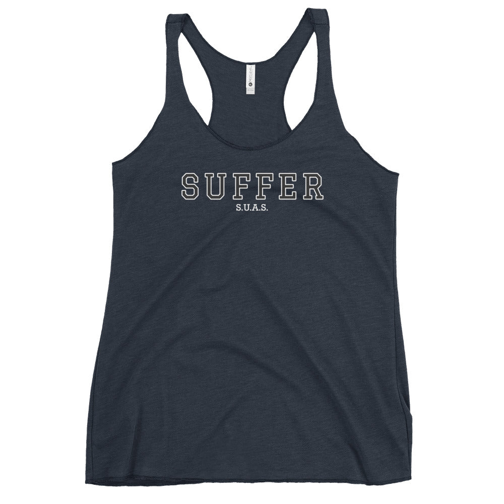 Women's Suffer University Racerback Tank