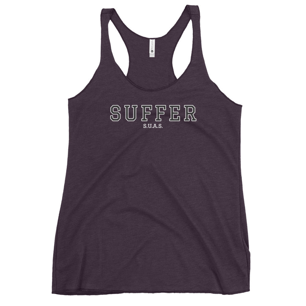 Women's Suffer University Racerback Tank
