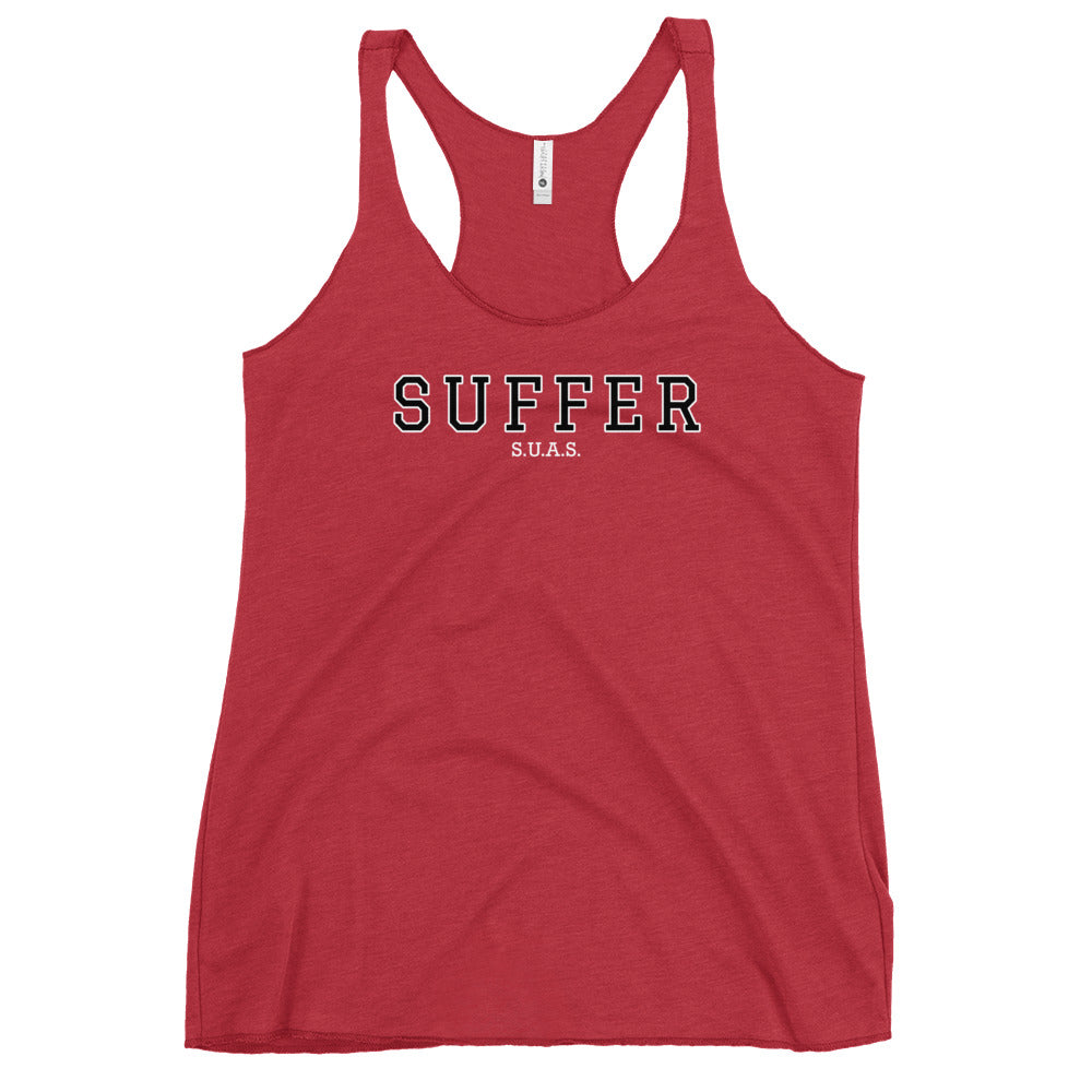 Women's Suffer University Racerback Tank