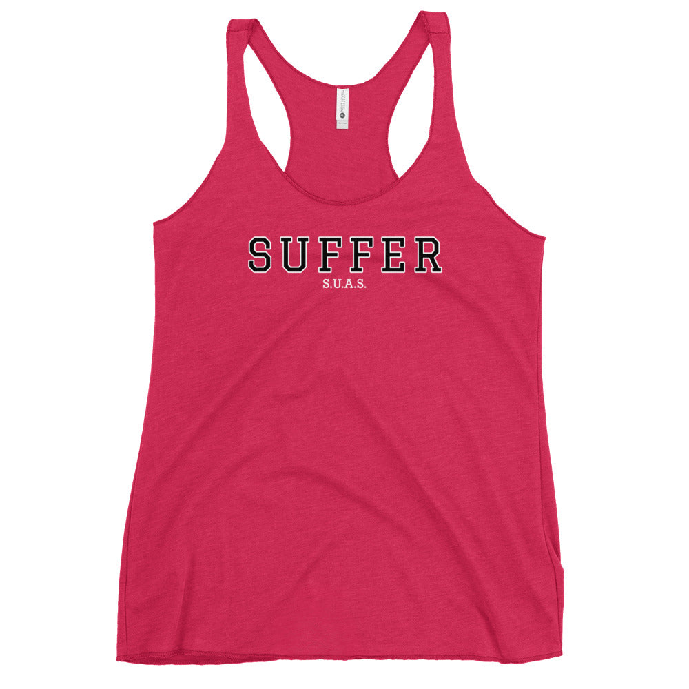 Women's Suffer University Racerback Tank