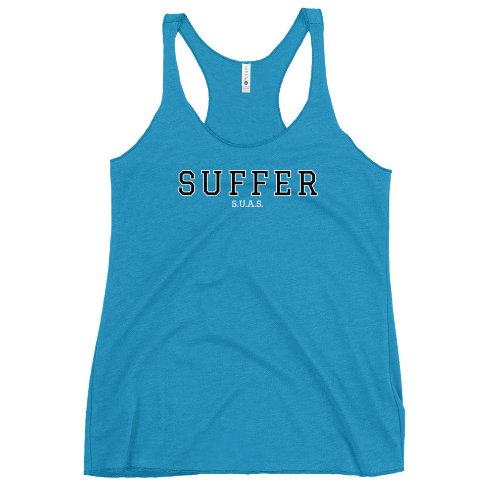 Women's Suffer University Racerback Tank