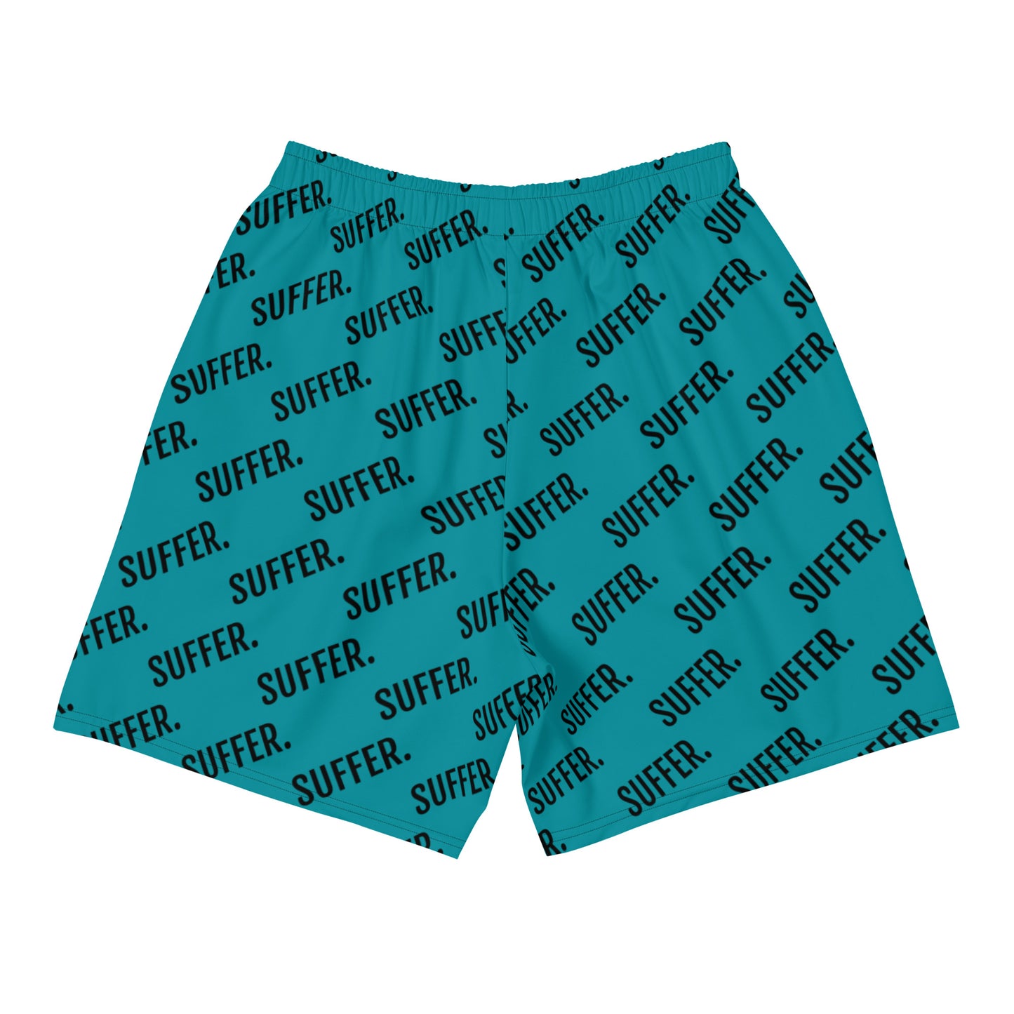 Teal/Blk Suffer Athletic Shorts