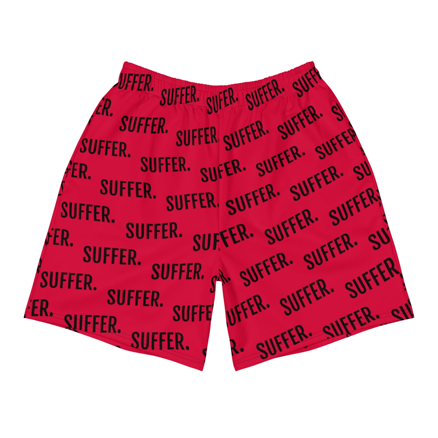 Red/Blk Suffer Athletic Shorts