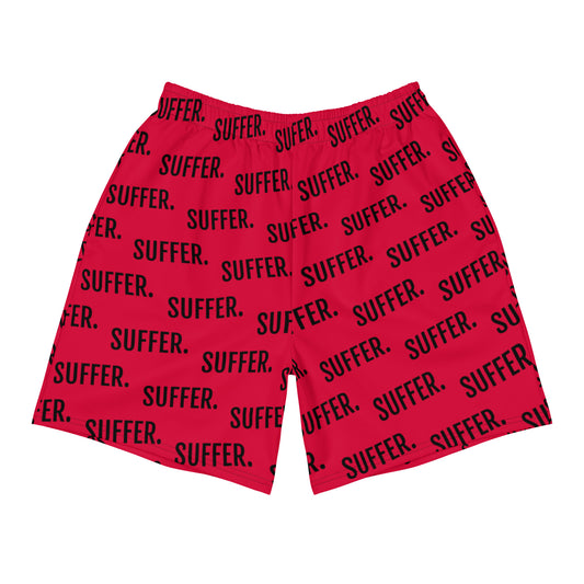 Red/Blk Suffer Athletic Shorts