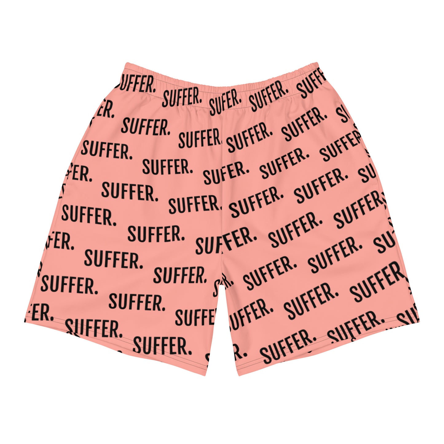 Dusty Rose/Blk Suffer Athletic Shorts