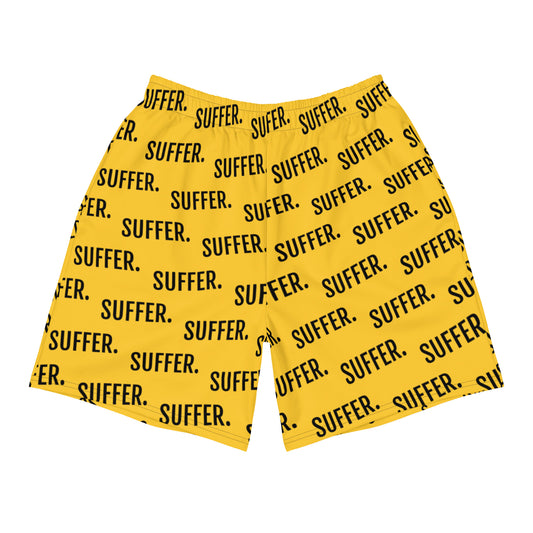 Yellow/Blk Suffer Athletic Shorts
