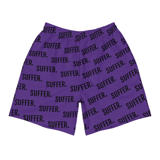 Purple/Blk Athletic Shorts