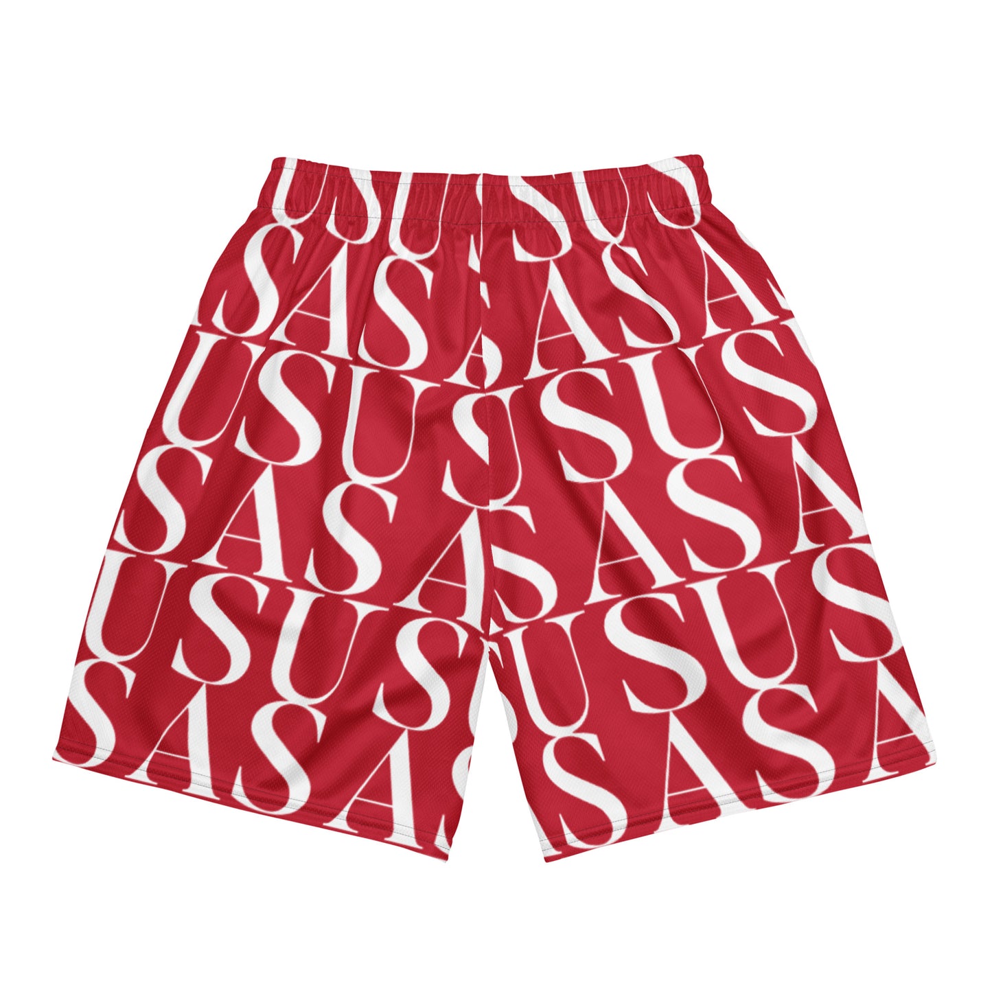 Red SUAS Mesh Shorts