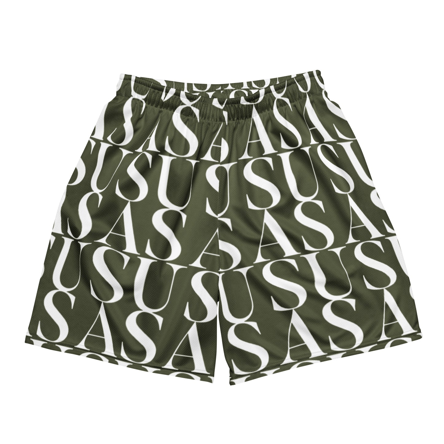 Olive SUAS Mesh Shorts