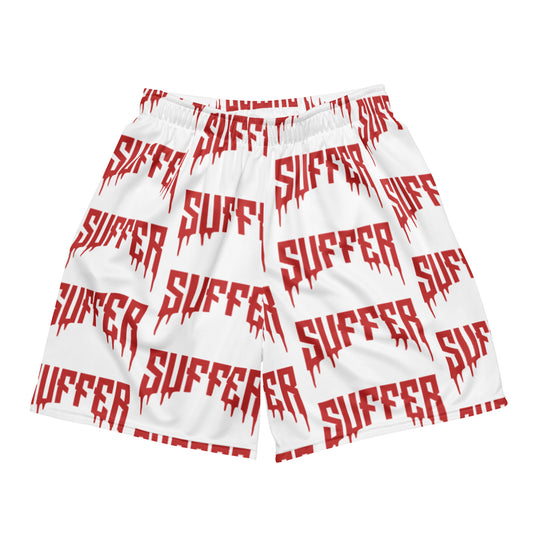 Suffer Red Mesh Shorts