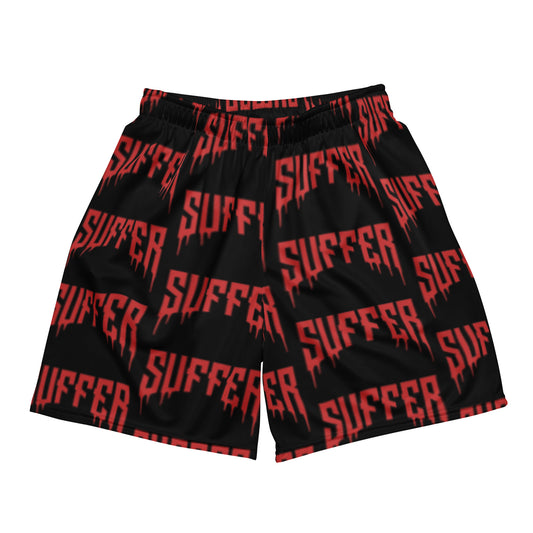 Suffer Red/Blk Mesh Shorts