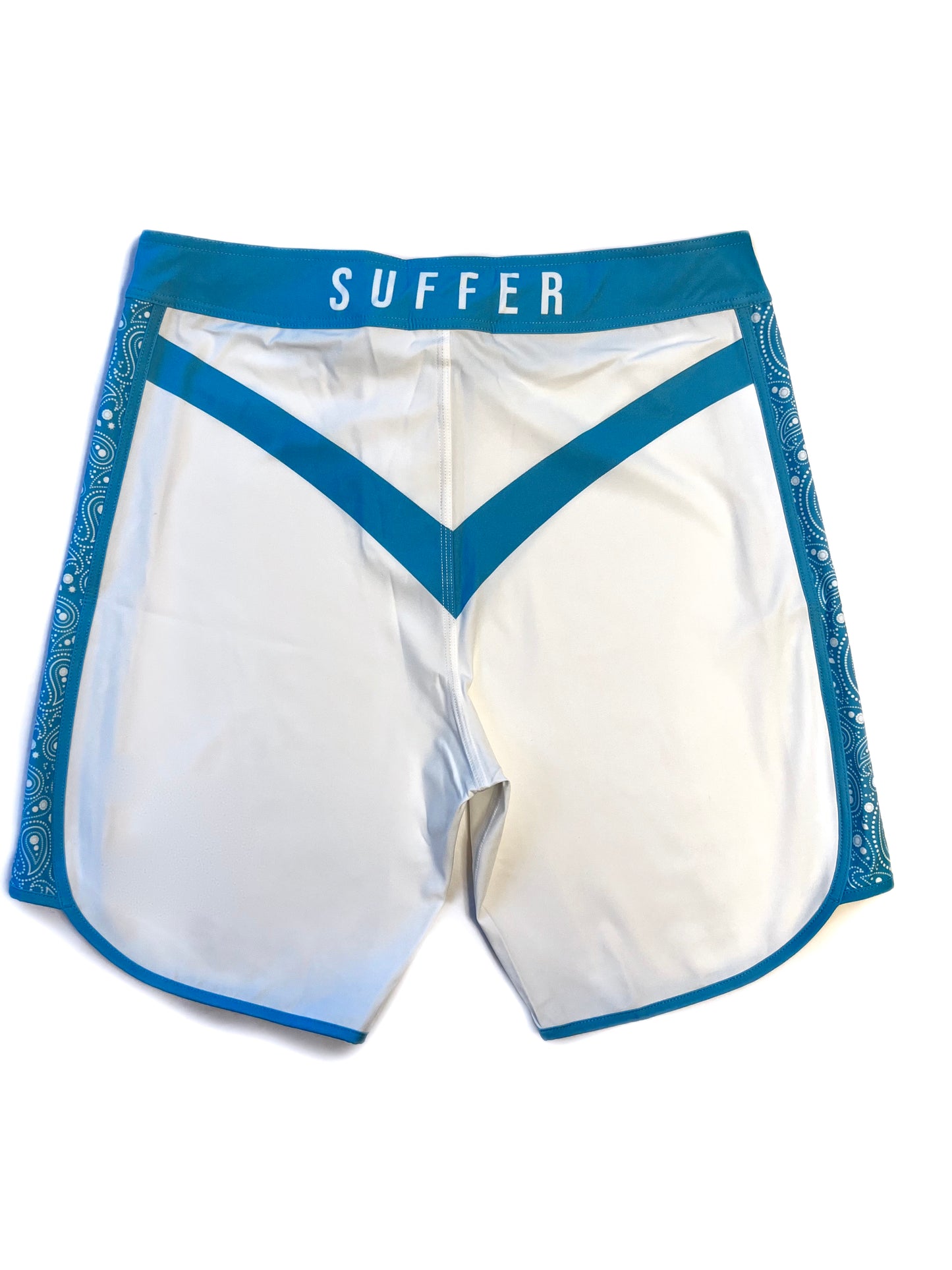 SUAS Wht/Teal MP Short