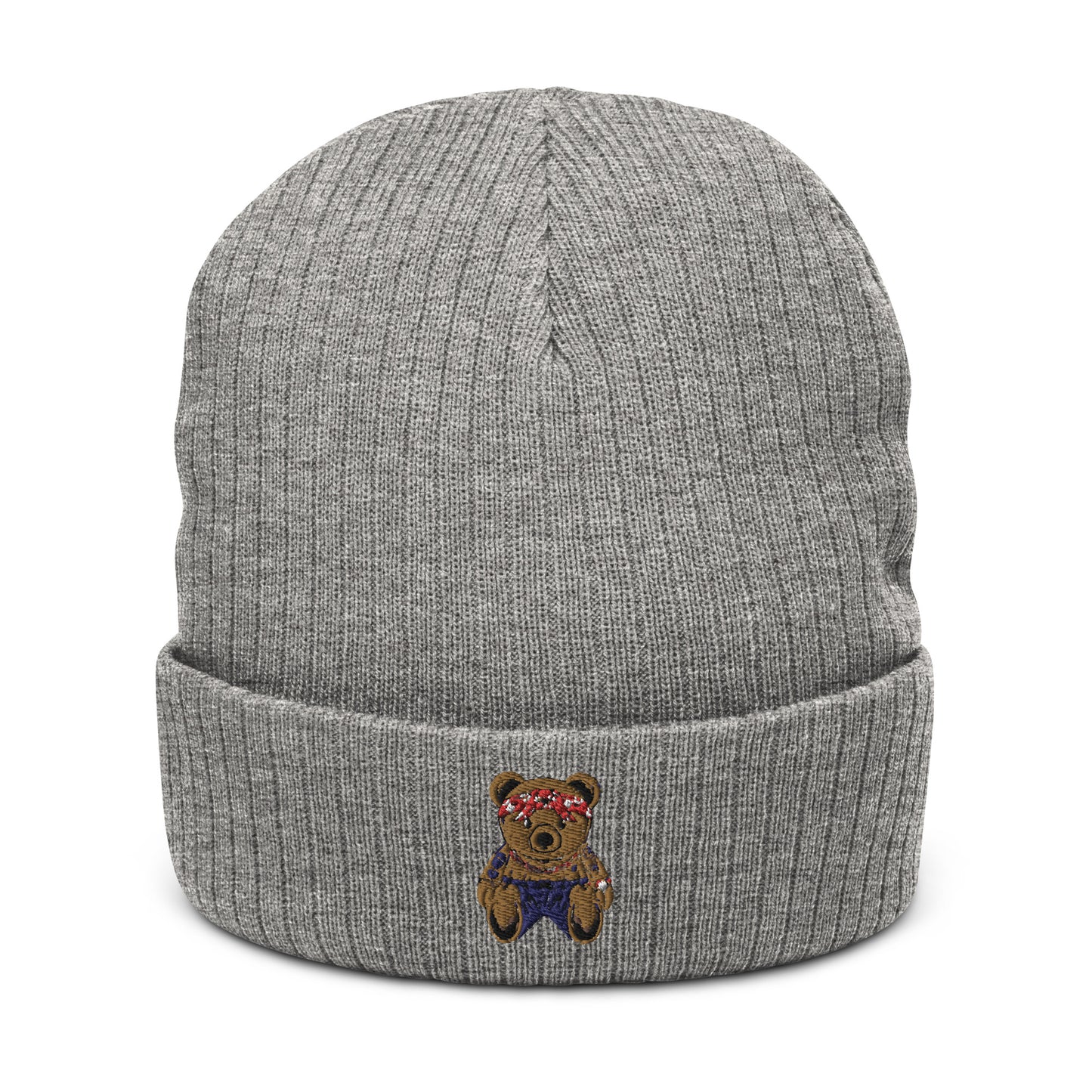 Gangsta Bear Knit Beanie